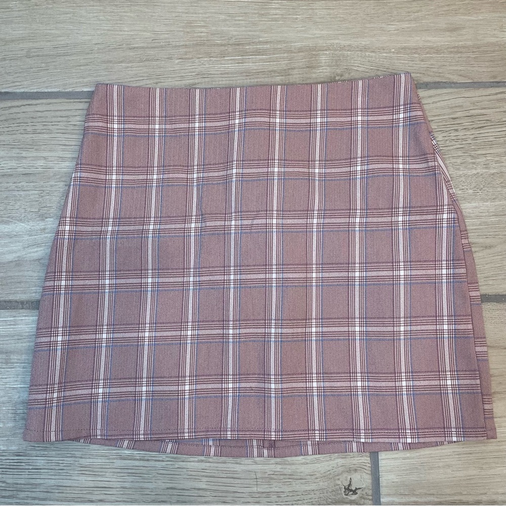 Kendall & Kylie Plaid Skirt